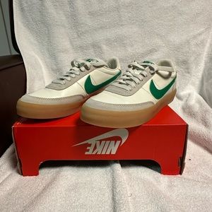 Nike Killshot 2 Sail/Lucid Green (Gum yellow soles) 6M/7.5W